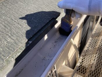 鎌倉市N様邸外壁塗装後軒樋清掃