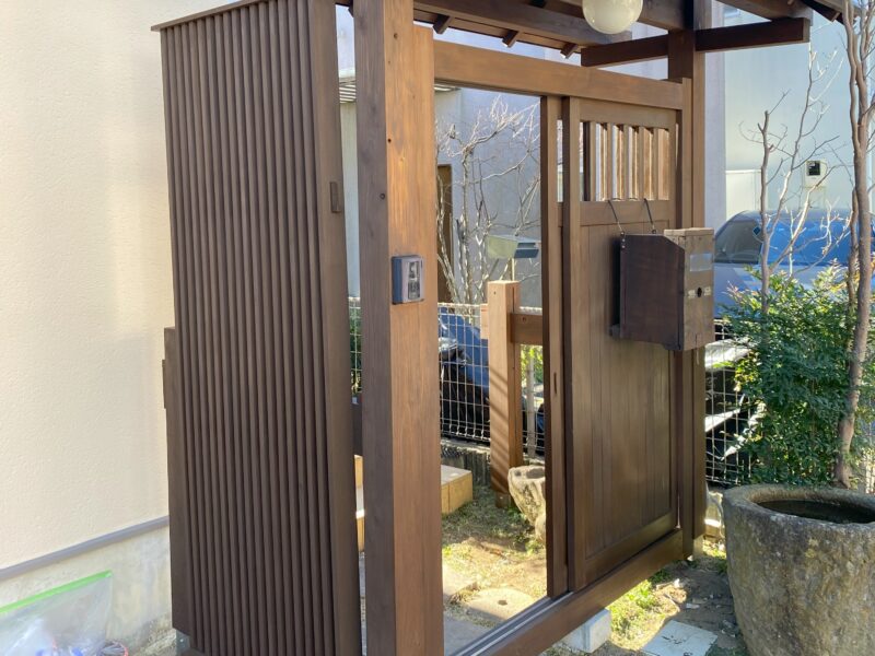 鎌倉市N様邸インディフレッシュセラ外壁塗装施工後画像