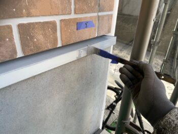 横浜市鶴見区K様邸水切り錆止め塗装