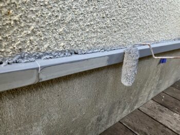 横浜市南区S様邸水切り錆止め塗装