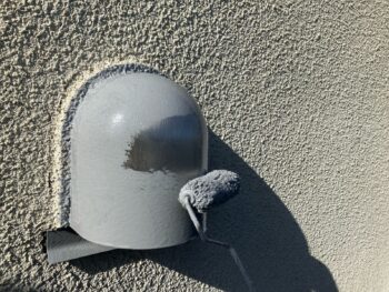 横浜市南区S様邸換気フード錆止め塗装