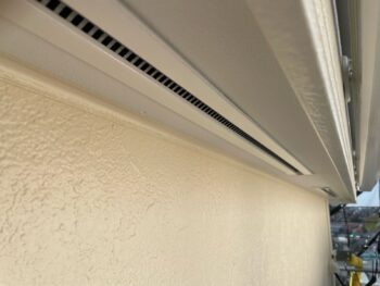 横浜市鶴見区K様邸軒天換気口塗装施工後
