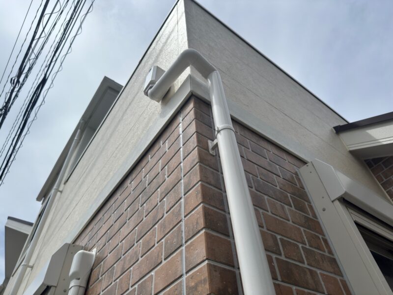 横浜市鶴見区K様邸パーフェクトトップ外壁塗装施工後画像