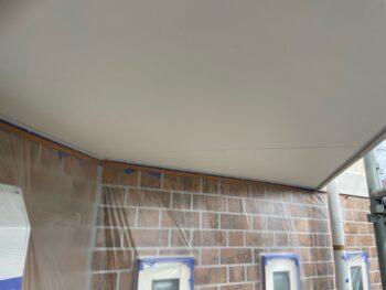 横浜市鶴見区K様邸軒天塗装施工前