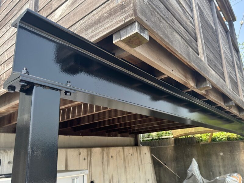 横浜市南区S様邸グランセラトップ1液水性外壁塗装施工後画像