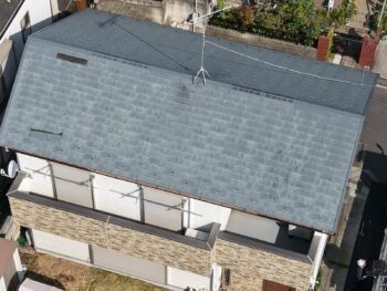 横浜市保土ヶ谷区M様邸スーパーガルテクト屋根カバー工法施工前画像