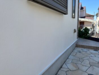 横浜市戸塚区S様邸水切り塗装施工後