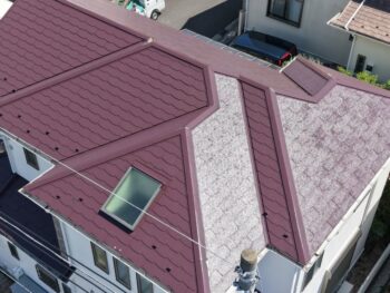 横浜市戸塚区S様邸グランセラベスト2液ファイン屋根塗装施工後