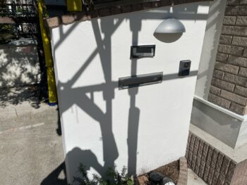 横浜市戸塚区S様邸塀塗装施工後