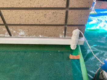 鎌倉市W様邸水切り錆止め塗装