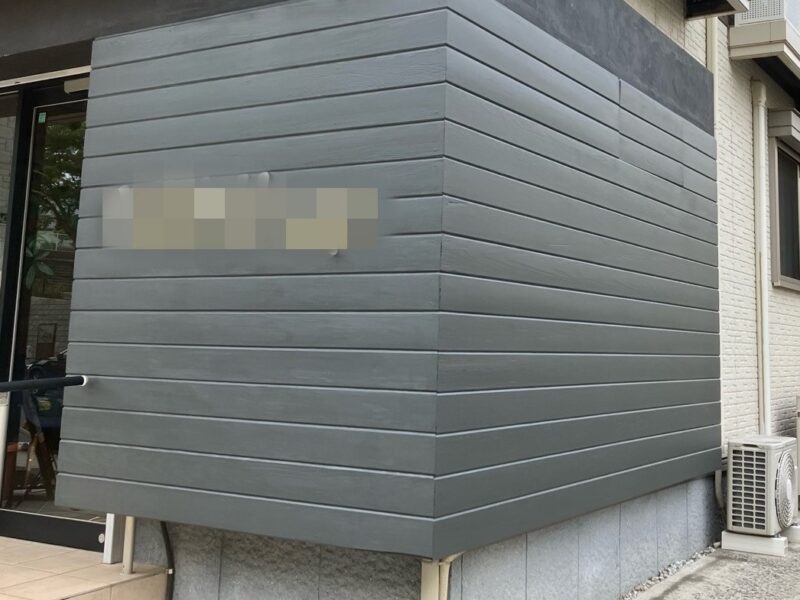 木部塗装施工後