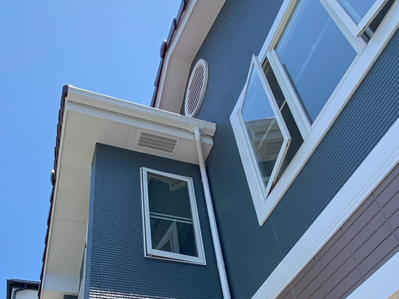 鎌倉市W様邸パーフェクトトップSi外壁塗装施工後