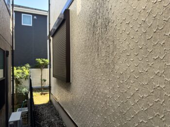 横浜市南区W様邸ダイヤモンドコート外壁塗装施工前画像