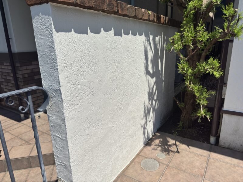 横浜市南区W様邸ダイヤモンドコート外壁塗装施工後画像