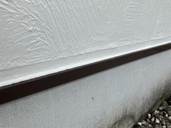 横浜市南区W様邸水切り塗装施工後