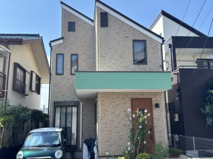 横浜市磯子区 K 様邸 UVプロテクトSiクリヤー＆パーフェクトトップSi 外壁塗装