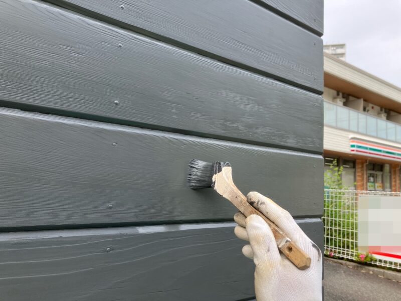 木部塗装上塗り2回目
