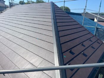 横浜市磯子区K様邸屋根カバー工法施工後