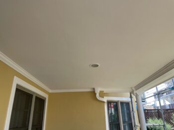 横浜市栄区I様邸軒天塗装施工後