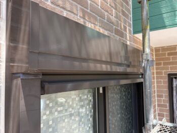 横浜市磯子区K様邸シャッターボックス塗装施工後