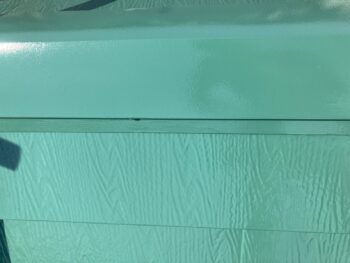 横浜市栄区W様邸棟板金塗施工後