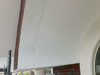 横浜市栄区W様邸軒天塗装施工前