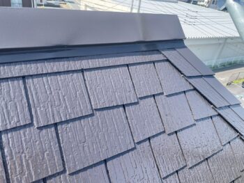 横浜市栄区I様邸グランセラベスト2液ファイン屋根塗装施工後