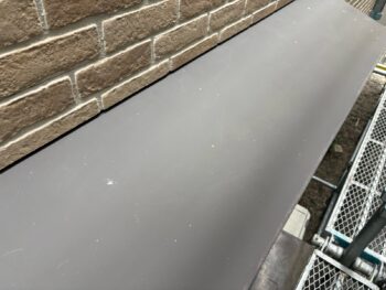 横浜市磯子区K様邸霧除け庇塗装施工前