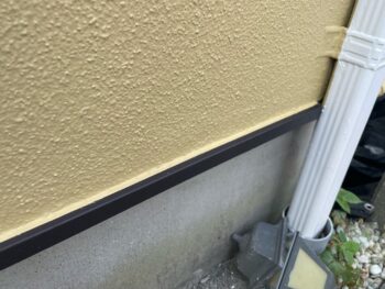 横浜市栄区I様邸水切り塗装施工後