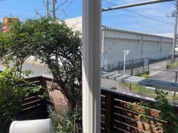 横浜市栄区I様邸玄関支柱塗装施工後