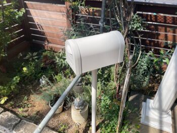 横浜市栄区I様邸郵便ポスト塗装施工後