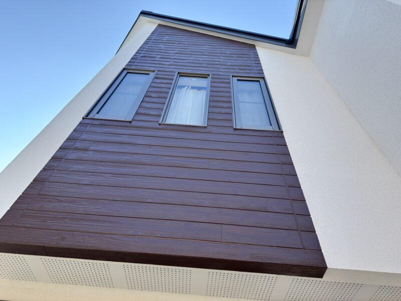 横浜市金沢区Y様邸グランセラトップ1液水性外壁塗装施工後