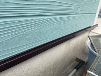 横浜市金沢区T様邸水切り塗装施工後