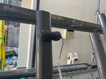 横浜市金沢区Y様邸エアコンスリムダクト塗装