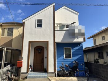 横浜市戸塚区 H 様邸 グランセラトップ１液水性外壁塗装