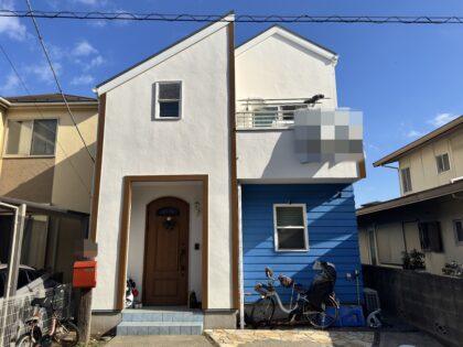 横浜市戸塚区 H 様邸 グランセラトップ１液水性外壁塗装