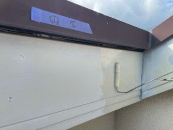 横浜市金沢区Y様邸破風塗装下塗り