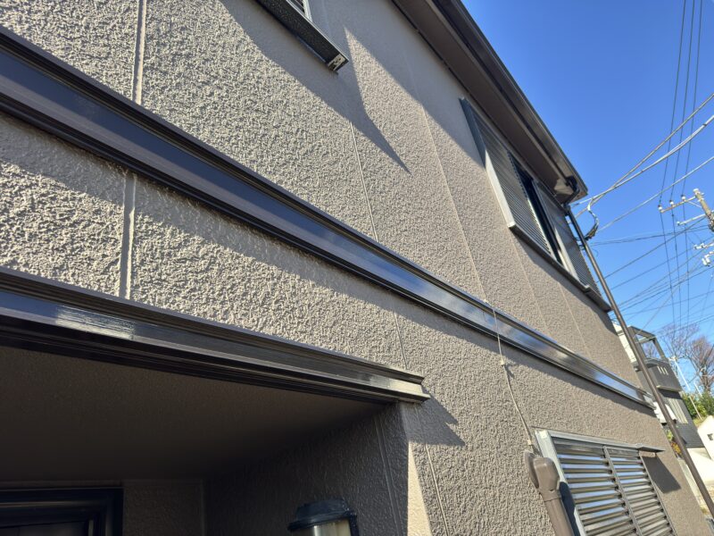 横浜市西区A様邸グランセラトップ1液水性外壁塗装施工後