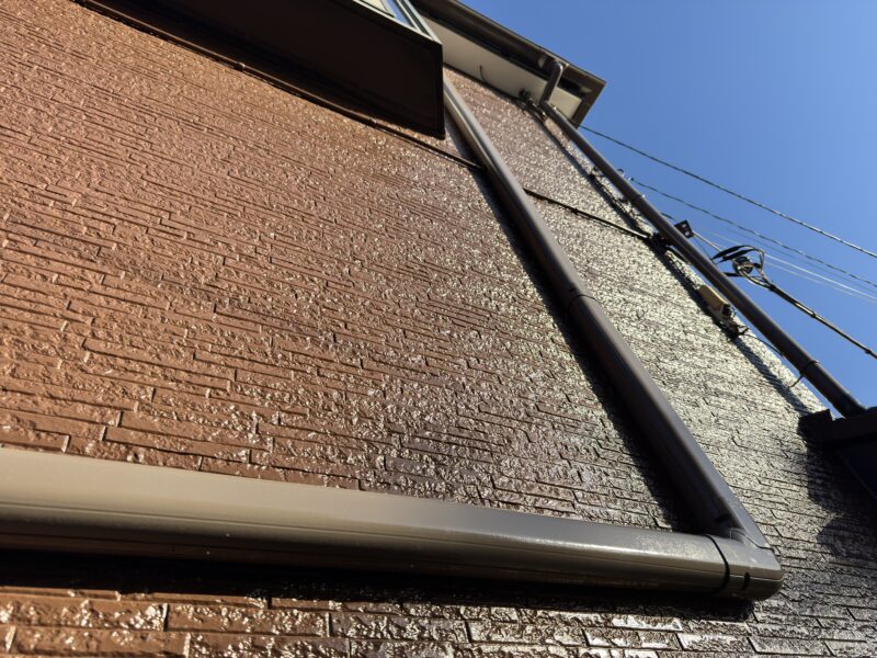 横浜市金沢区S様邸グランセラトップ1液水性外壁塗装施工後