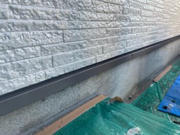 横浜市金沢区S様邸水切り塗装施工後