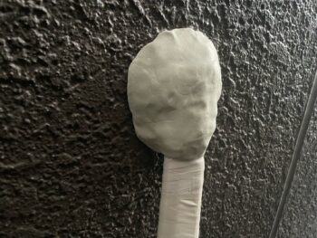 横浜西区A様邸エアコンパテ交換