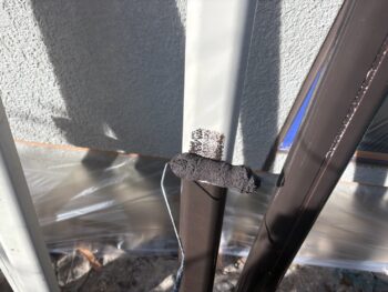 横浜西区A様邸エアコンスリムダクト塗装