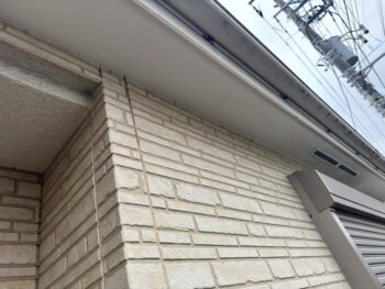 横浜市旭区Y様邸グランセラトップ1液水性＆UVプロテクトMKクリヤー外壁塗装施工前