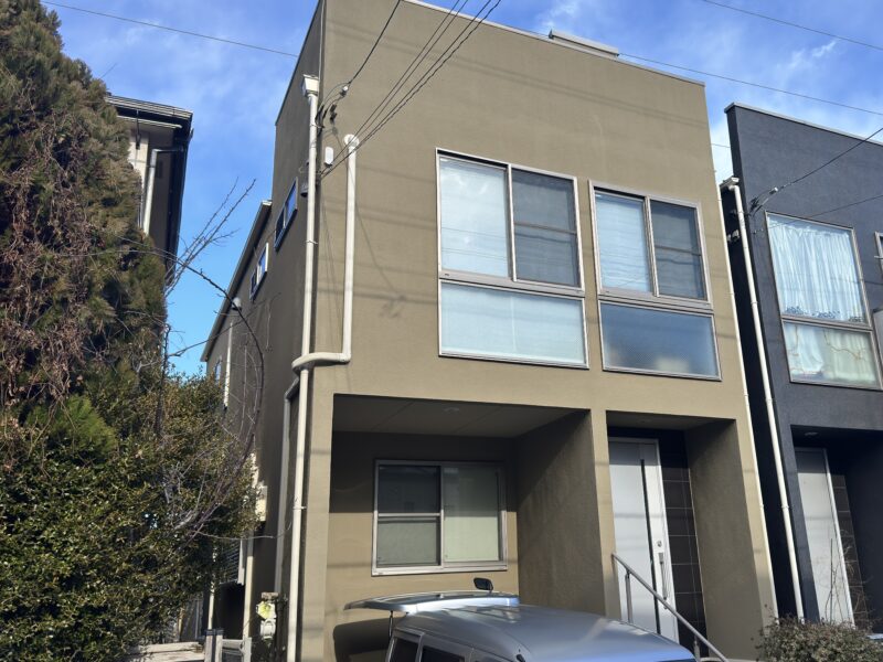 横浜市戸塚区I様邸インディフレッシュセラ外壁塗装施工後