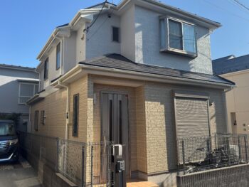 横浜市旭区 Y 様邸 グランセラトップ1液水性＆YVプロテクトMKクリヤー外壁塗装