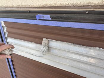 横浜市西区A様邸雨戸錆止め塗装