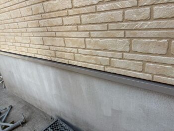 横浜市旭区Y様邸水切り塗装施工後