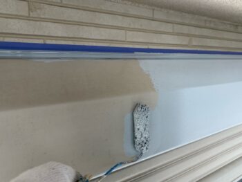 横浜市旭区F様邸シャッターボックス錆止め塗装