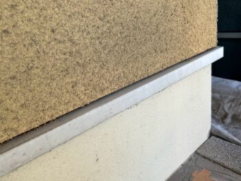 横浜市栄区I様邸水切り塗装施工前