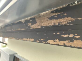 横浜市栄区K様邸破風塗装施工前